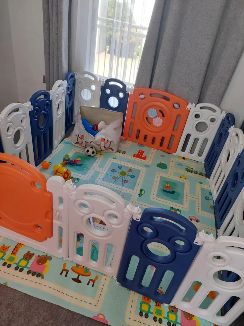 Corral de juegos para niños multicolor - 2
