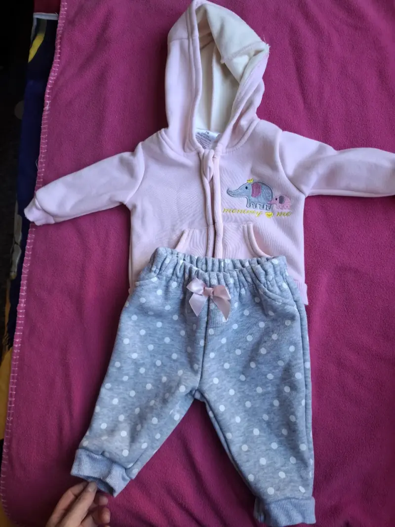 Enterito de invierno para bebé con diseño floral - 6