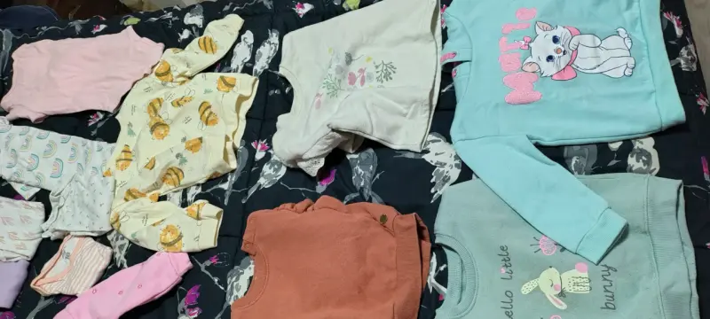 Lote de ropa infantil variada para niñas - 1