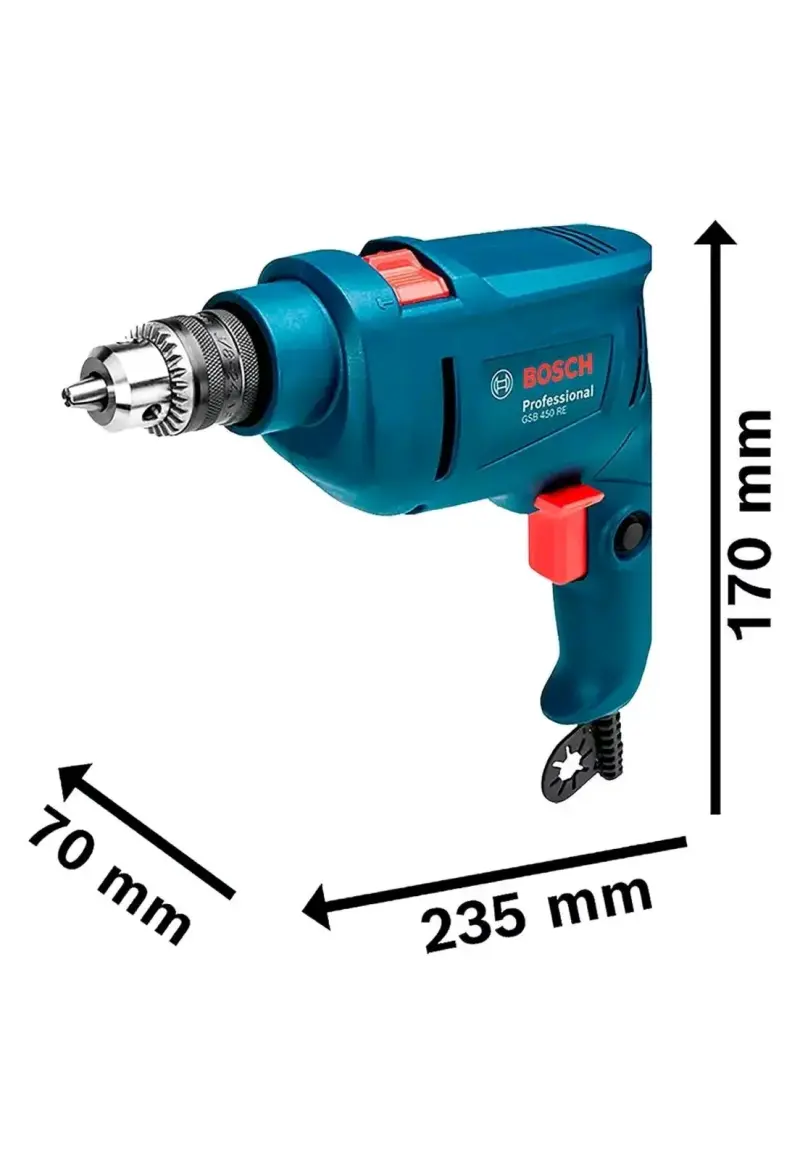 Taladro Percutor Bosch GSB 450 RE Profesional - 3