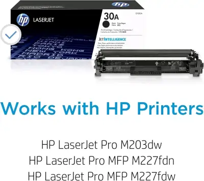 Cartucho de Tóner Negro HP 30A LaserJet - miniatura 2