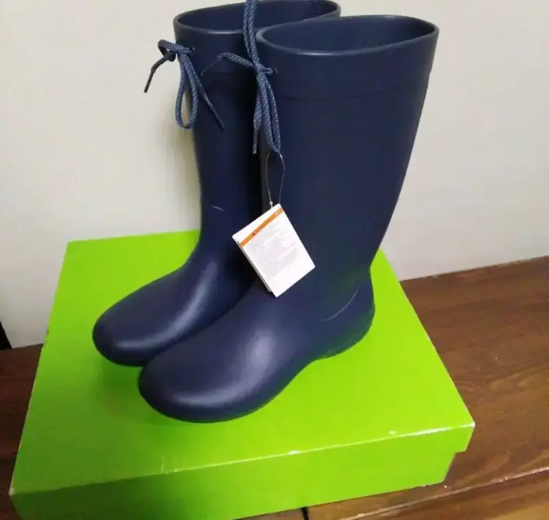 Botas de lluvia Crocs azul marino para mujer - 2