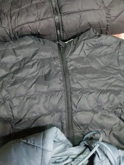 Chaqueta acolchada azul para mujer talla S - miniatura 2