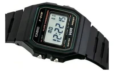 Reloj digital Casio F-91W resistente al agua - miniatura 2