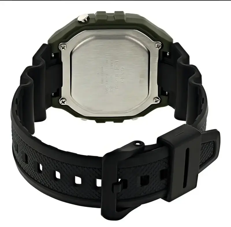 Reloj Casio Digital Verde Resistente al Agua - 2