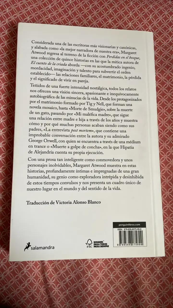 Libro 'Perdidas en el Bosque' de Margaret Atwood - 2