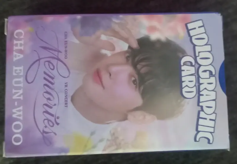 Tarjetas holográficas Cha Eun-Woo Memories