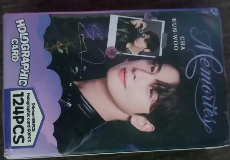 Tarjetas holográficas Cha Eun-Woo Memories - 2