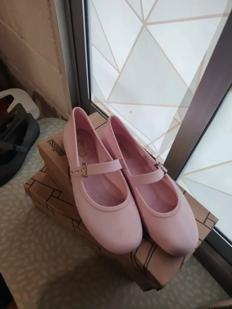 Zapatos planos rosados Melissa vegan - 4