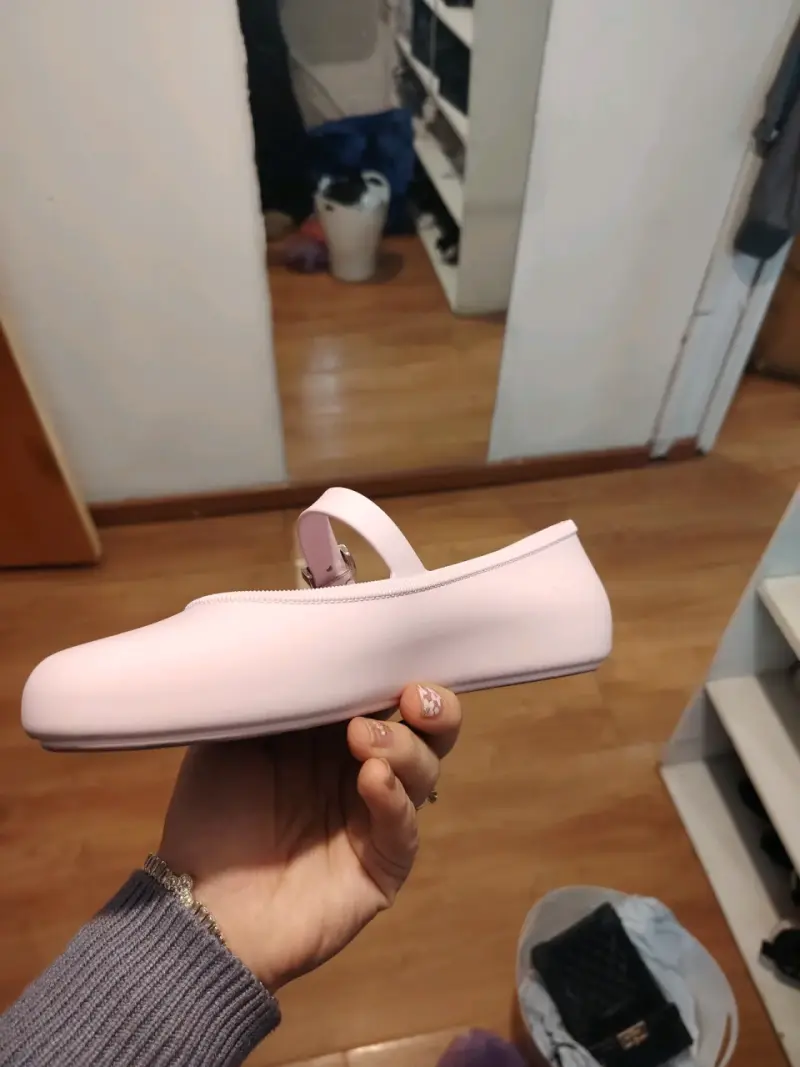 Zapatos planos rosados Melissa vegan - 6