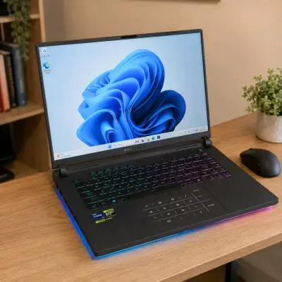 ASUS ROG Strix G16 | RTX 5070 Ti 12GB Core Ultra 9 - miniatura 4