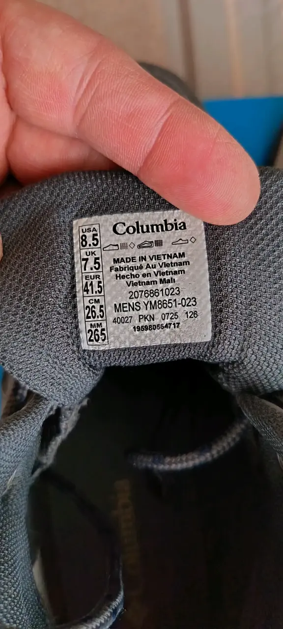 Botas de senderismo Columbia grises para hombre - 3