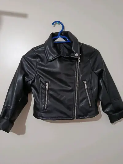Chaqueta de cuero sintético para niño H&M - miniatura 1