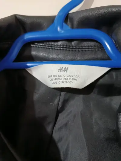Chaqueta de cuero sintético para niño H&M - miniatura 3