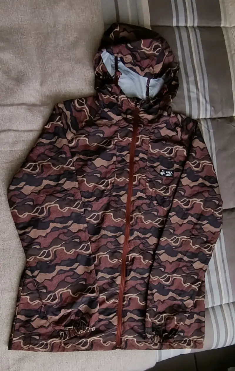Cortavuento camuflada Haka Honu para hombre
