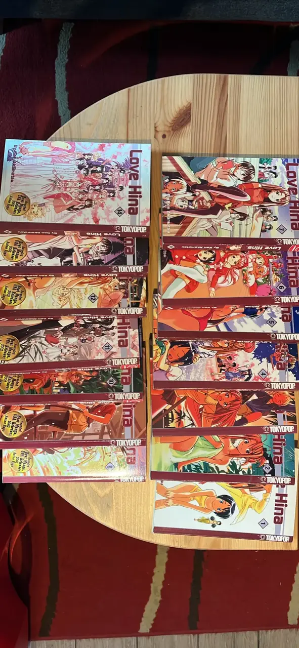 Colección completa manga Love Hina en INGLÉS