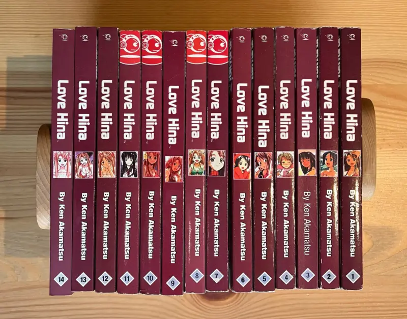 Colección completa manga Love Hina en INGLÉS - 2