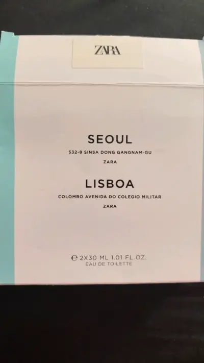 Set de Perfumes Zara Seoul y Lisboa 2x30ml - miniatura 1