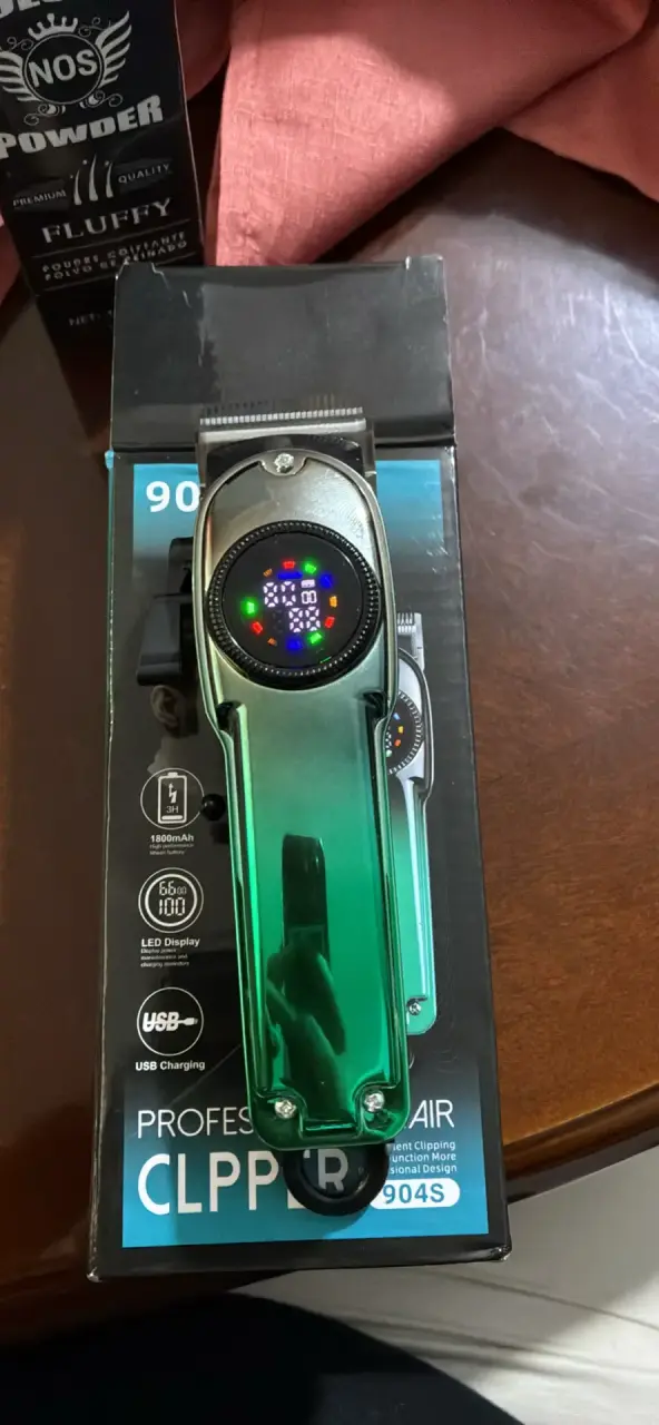 Cortadora de Pelo Profesional con Pantalla LED
