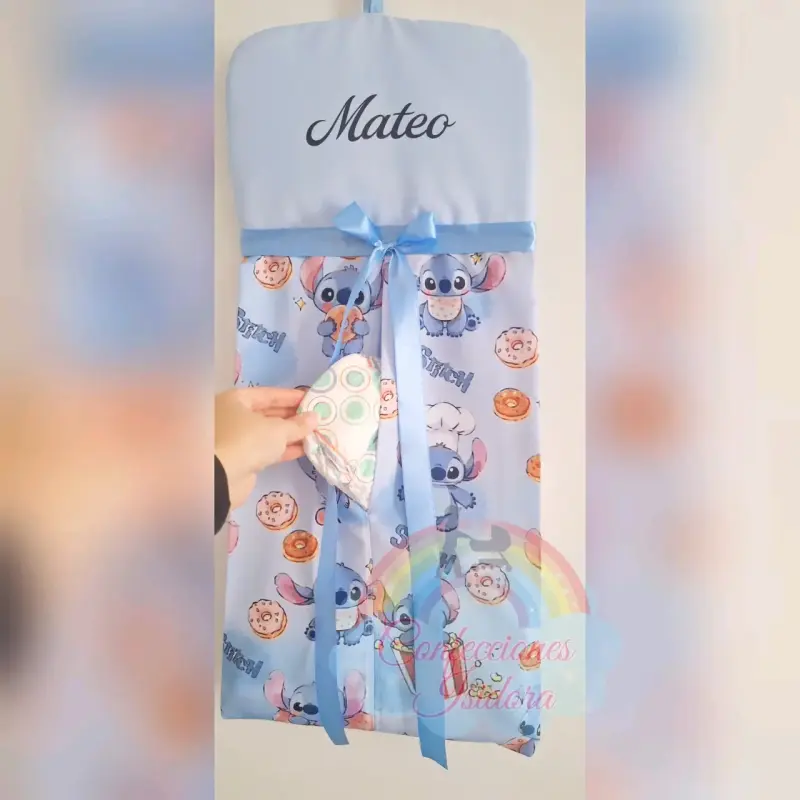 Pañalera de pared personalizada para bebé - 2