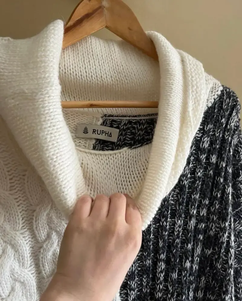 Chaleco de lana Rupha - oversized - 4