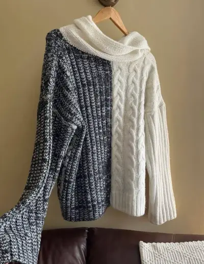 Chaleco de lana Rupha - oversized - miniatura 6
