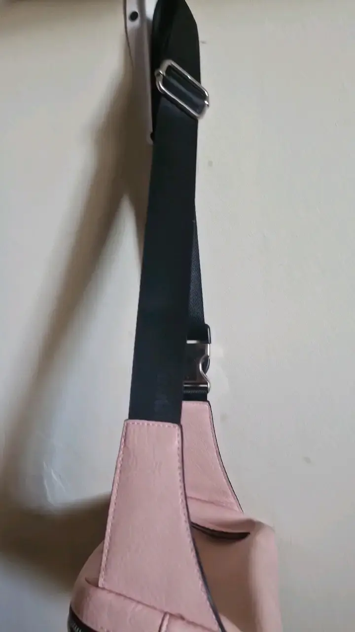 Riñonera de cuero rosa Ziol - 3