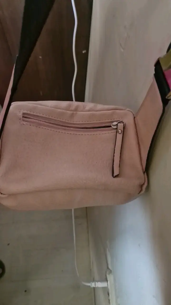 Riñonera de cuero rosa Ziol - 4