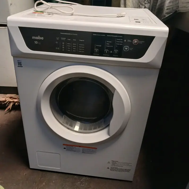 Secadora Mabe 10 kg carga frontal y lavadora LG de - 2