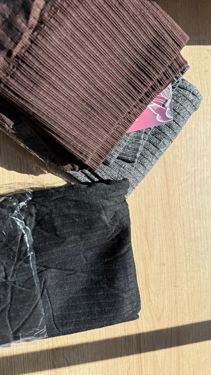 Pantalones acampanados de punto para mujer - 4
