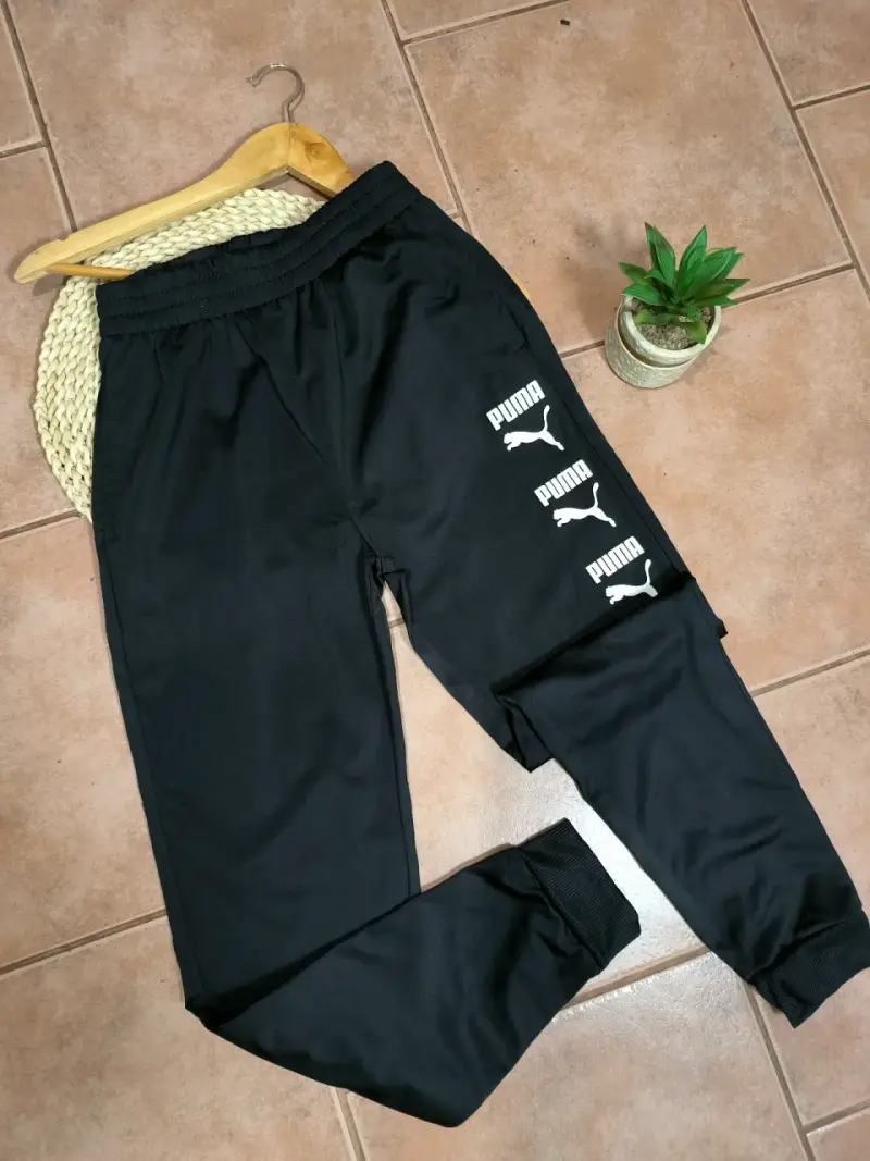 Pantalones deportivos negros Puma para hombre - 2