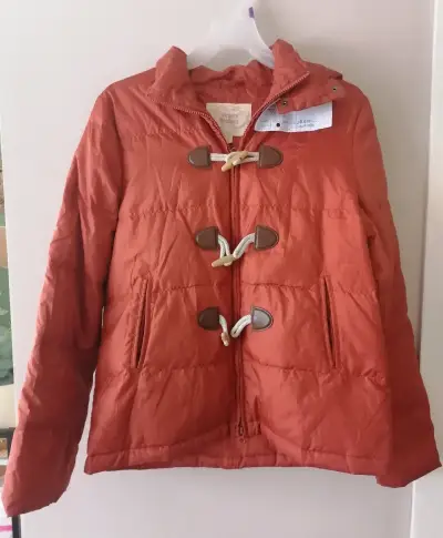 Chaqueta Brooks Brothers anaranjada con cierre de cuerda - miniatura 1