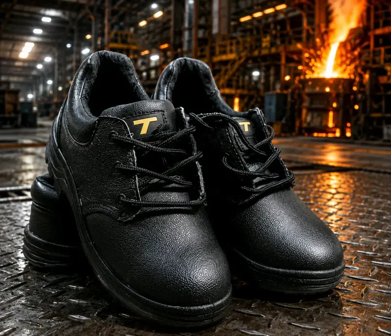 Zapatos de seguridad negros Tempest resistentes - 1