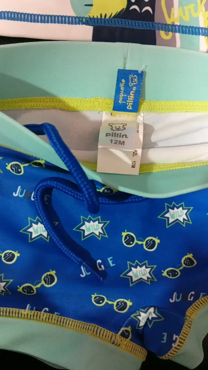 Traje de baño infantil con diseño de jungla - 4