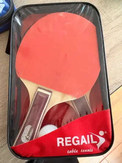 Set de Paletas de Ping Pong Regail con Pelotas - miniatura 1