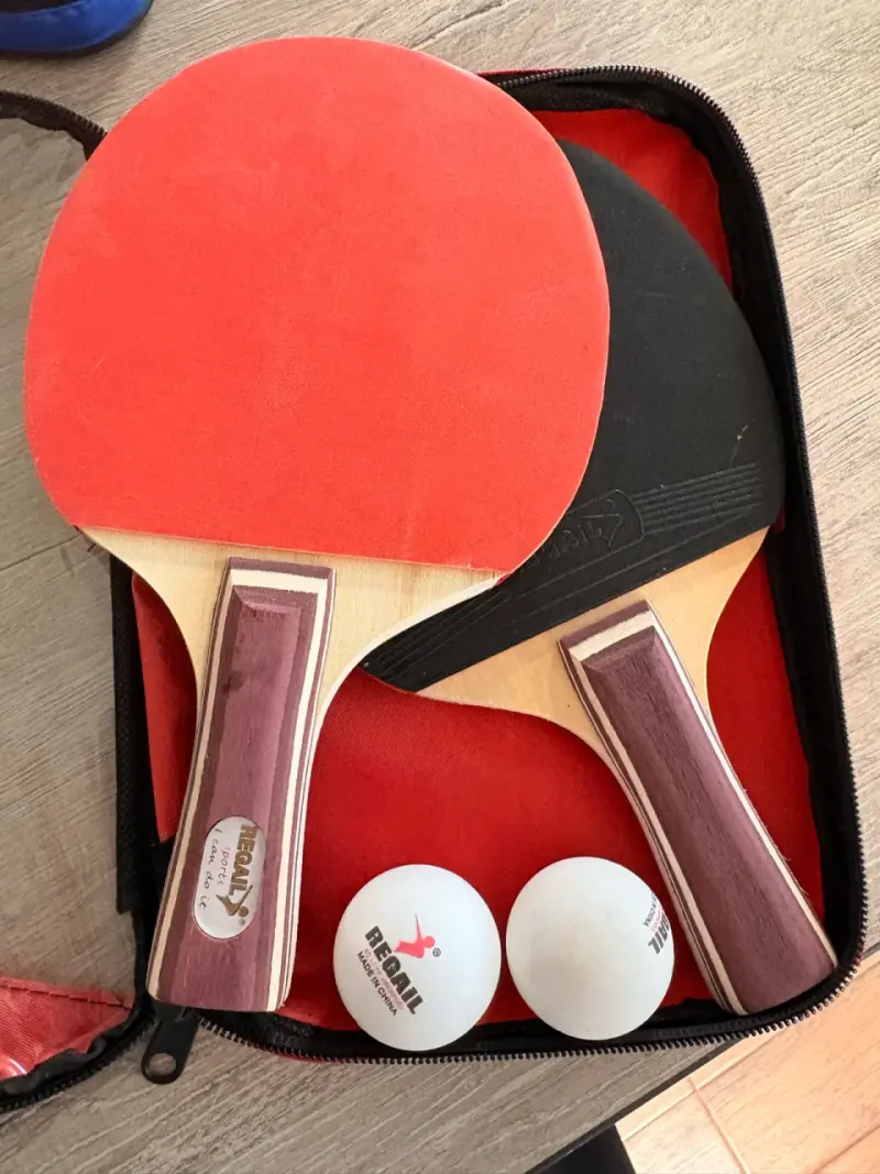 Set de Paletas de Ping Pong Regail con Pelotas - 2