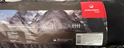 Carpa Klimber para 4 personas con bolsa de transporte - miniatura 1