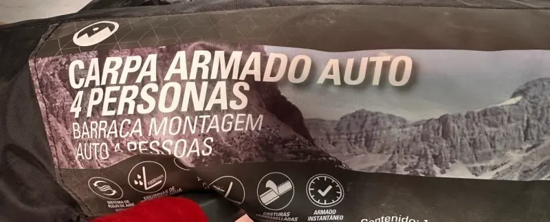 Carpa Klimber para 4 personas con bolsa de transporte - 3