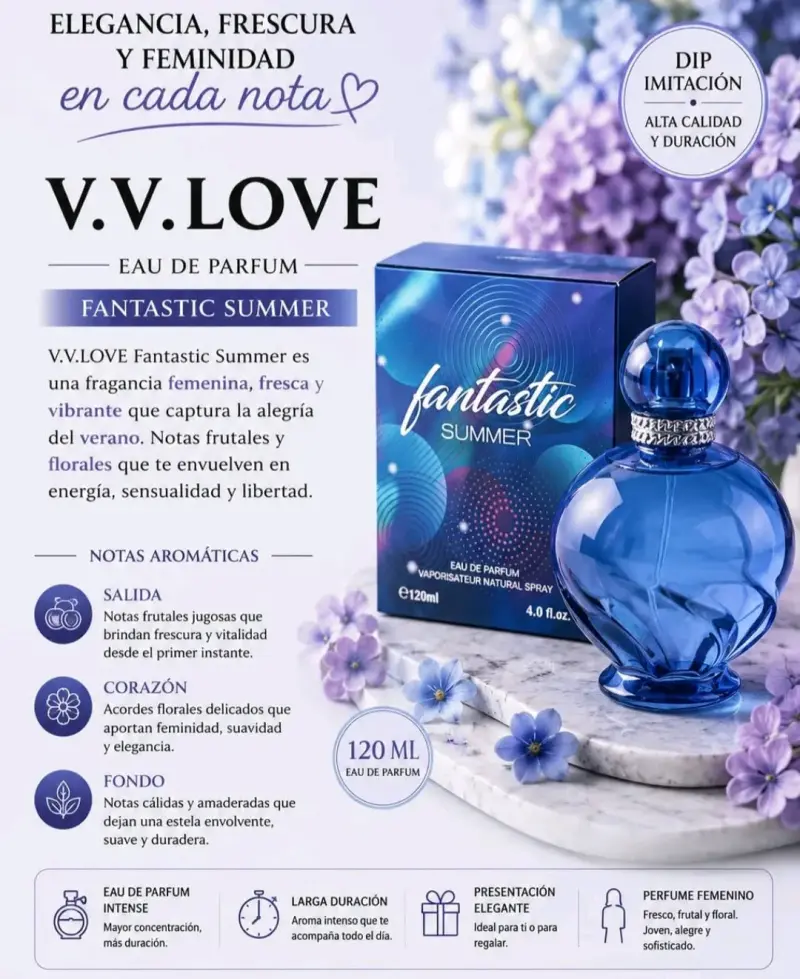 Perfume V.V.Love Fantastic Summer 120ml