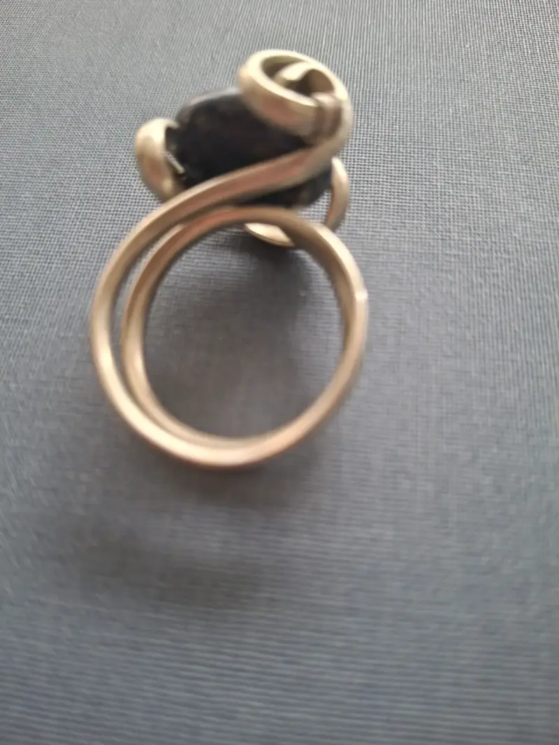 Anillo de plata y lapislazuli - 3