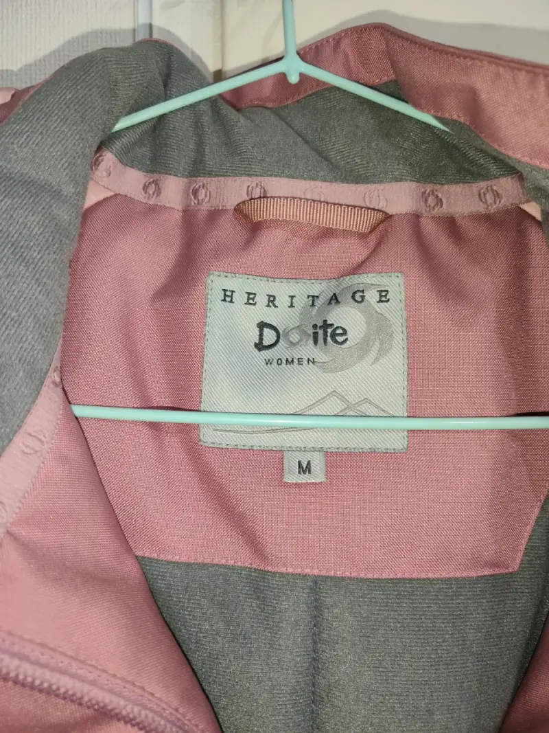 Chaqueta de mujer rosa Doite con capucha - 2