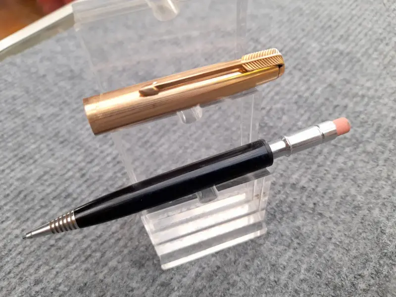 Antiguo Portaminas Parker 51 Aerometric Impecable - 4
