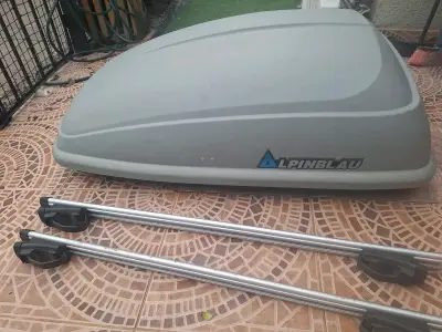 Portaequipaje Alpinblau con Barras Transversales - miniatura 1