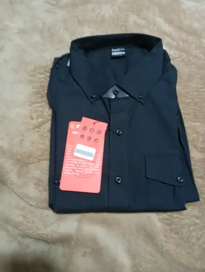 Camisa negra de hombre GuardLine XL - miniatura 3