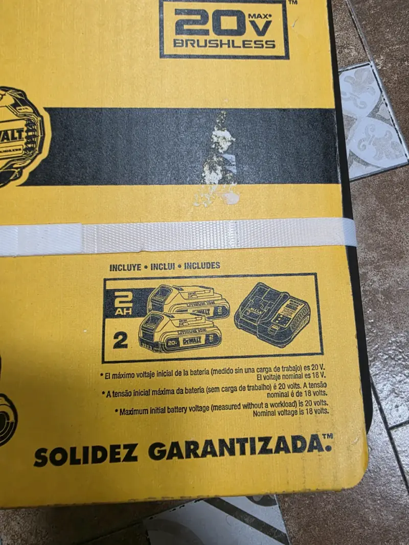 Taladro Percutor Inalámbrico DeWalt 20V Brushless - 2