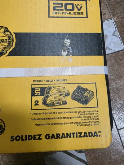 Taladro Percutor Inalámbrico DeWalt 20V Brushless - miniatura 2