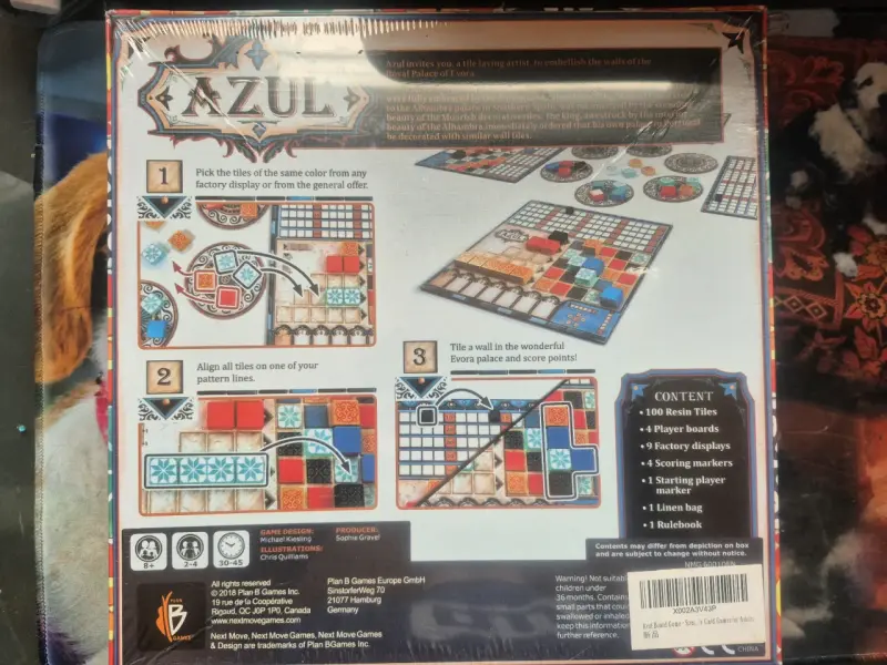 Nuevo Juego de mesa Azul edición  inglés Sellado - 2