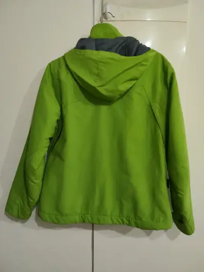 Chaqueta impermeable verde Trapandana para hombre - miniatura 2