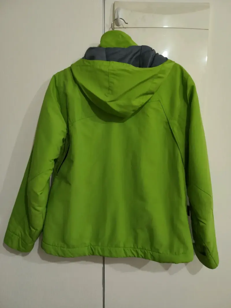Chaqueta impermeable verde Trapandana para hombre - 4