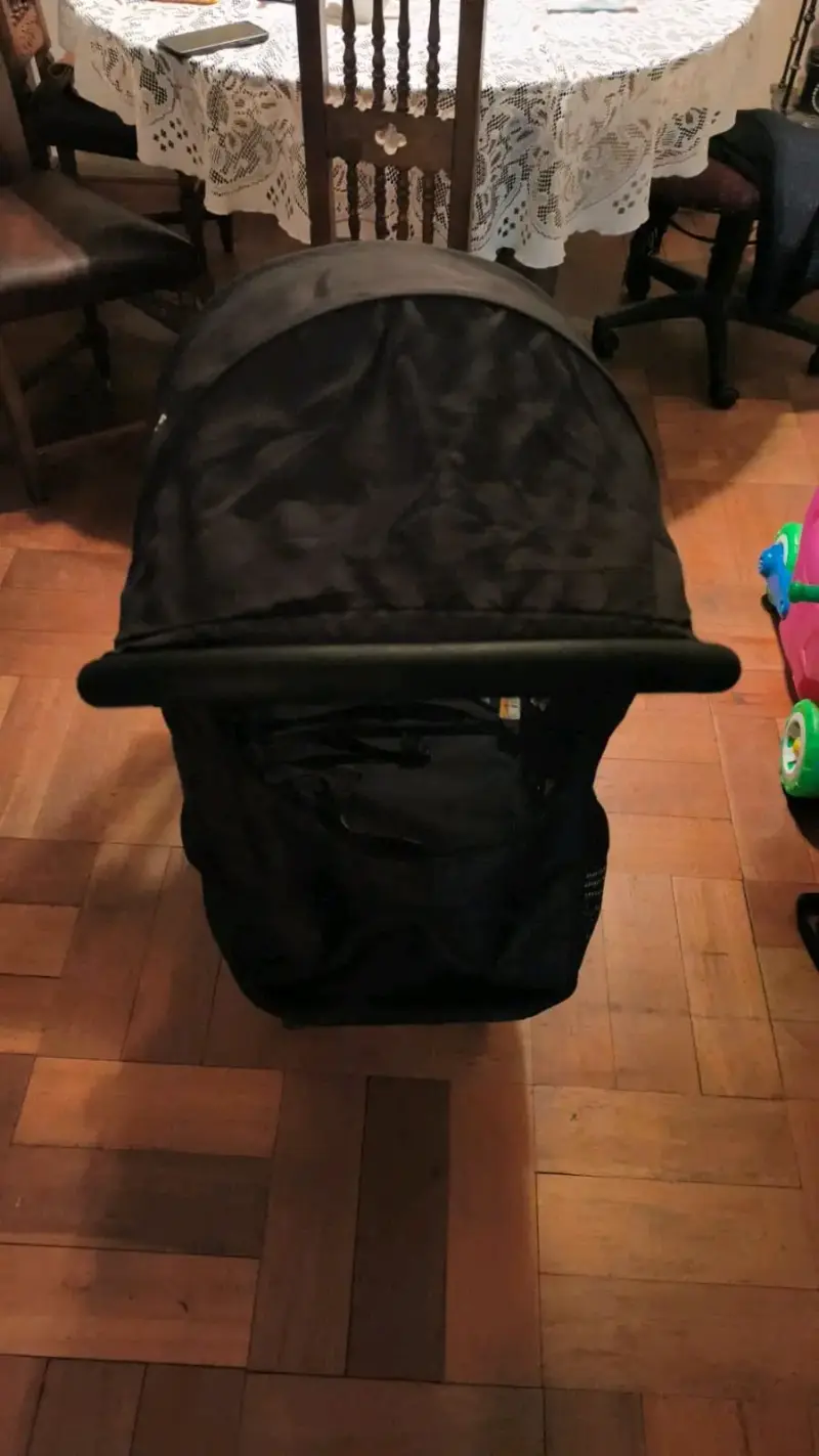 Coche de Paseo Infanti Negro Compacto - 3